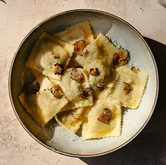 Ravioli Bospaddestoelen Truffel