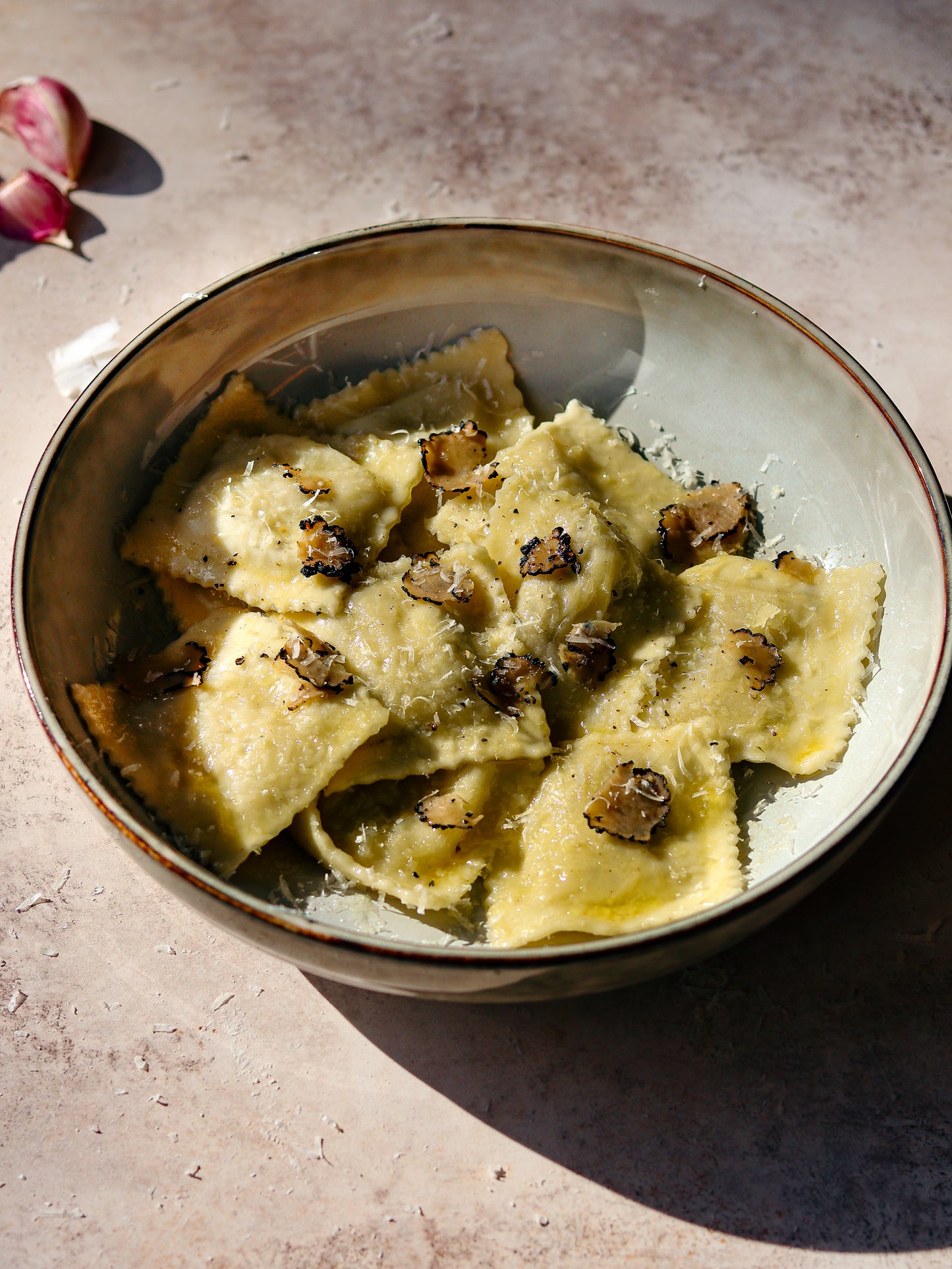 Ravioli Bospaddestoelen Truffel